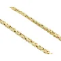 XXL- Königskette aus 585er Gelbgold (14k)- 70cm lang, 4 mm breit, 28g