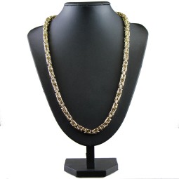 Dicke Königskette aus echtem 585er Gold (14 K)  (ca. 53,5g, 65cm, 6mm)