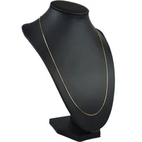 Funkelnde Venezianerkette aus hochwertigem 585 / 14k Gold in ca. 50cm, 1mm