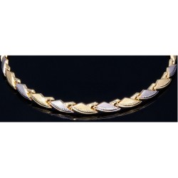 Stilvolles, filigran verziertes Armband aus 585 14K Gold in (ca. 19-20 cm Länge)