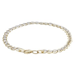 Feingliedriges, dünnes Goldarmband für Damen aus 585er Gold (14k)