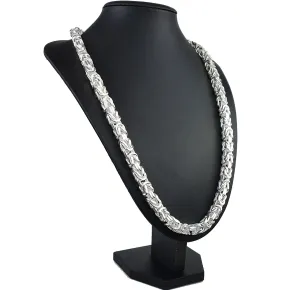 Mega 8mm breite Königskette aus 925 Sterling - Silber (ca. 70cm Länge, ca. 250g)