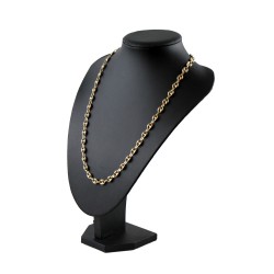 Bohnenkette aus 585er (14 Karat) Gelbgold (ca. 60 cm; 19,6g)