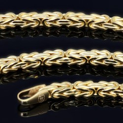 Königskette aus 14k Gold (585) in 1,9mm Stärke - Länge 65cm