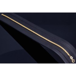 Exquisites Goldarmband / Fuchsschwanzarmband in filigranem Design aus hochwertigem 14K 585 Gold (Gelbgold) ca. 20 cm Länge