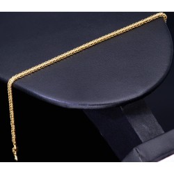 Exquisites Goldarmband / Fuchsschwanzarmband in filigranem Design aus hochwertigem 14K 585 Gold (Gelbgold) ca. 20 cm Länge