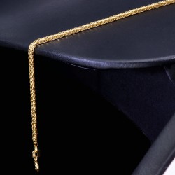 Exquisites Goldarmband / Fuchsschwanzarmband in filigranem Design aus hochwertigem 14K 585 Gold (Gelbgold) ca. 20 cm Länge