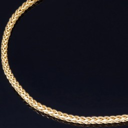 Exquisites Goldarmband / Fuchsschwanzarmband in filigranem Design aus hochwertigem 14K 585 Gold (Gelbgold) ca. 20 cm Länge