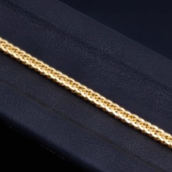 Exquisites Goldarmband / Fuchsschwanzarmband in filigranem Design aus hochwertigem 14K 585 Gold (Gelbgold) ca. 20 cm Länge