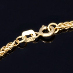 Exquisites Goldarmband / Fuchsschwanzarmband in filigranem Design aus hochwertigem 14K 585 Gold (Gelbgold) ca. 20 cm Länge