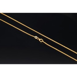 Sehr schöne, kürzere Goldkette aus glänzendem 14k / 585 Gold ca. 43cm, 1,2mm