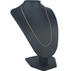 Sehr schöne, kürzere Goldkette aus glänzendem 14k / 585 Gold ca. 43cm, 1,2mm