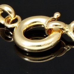 Hochwertiges Tricolor Armband für Damen aus 585 / 14k Gold (Gelbgold, Roségold und Weißgold) ca. 20cm lang