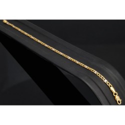 Armband aus 585er (14k) Bicolor Gold (Gelbgold und Weißgold) in ca. 19 cm Länge und 2,5mm Breite