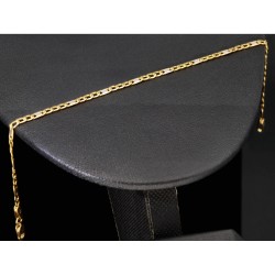 Armband aus 585er (14k) Bicolor Gold (Gelbgold und Weißgold) in ca. 19 cm Länge und 2,5mm Breite