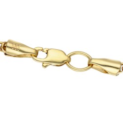 Goldene Königskette aus 14k (585) Gold in 70 cm Länge (2 mm breit) - EXTRALANG