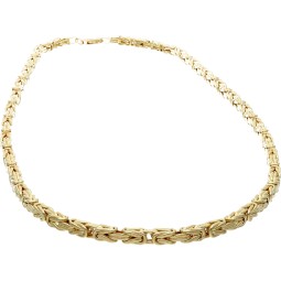 Königskette aus 585er Gelbgold (14k)- 55cm lang, 4 mm breit, 21 g