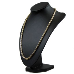 Königskette aus 585er Gelbgold (14k)- 55cm lang, 4 mm breit, 21 g