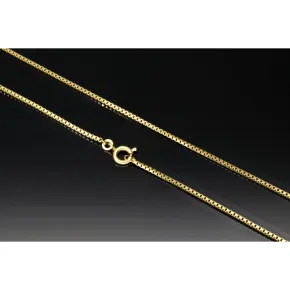 Venezianerkette aus glänzendem 333er Gold (8 Karat) 70cm Länge