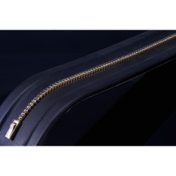 Tennisarmband mit funkelnden schwarzen Zirkonia aus hochwertigem 585 14K Gold in (ca. 17 cm Länge)