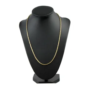 filigrane Königskette aus 14k-Gold 585 (50 cm lang, 2 mm breit)