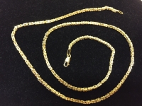 filigrane Königskette aus 14k-Gold 585 (50 cm lang, 2 mm breit)