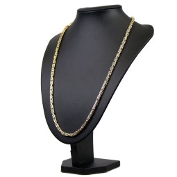 Der Preisbrecher: Königskette aus 14K 585 Gold (Gelbgold) - 55cm lang, 4 mm breit (ca. 20,2g)