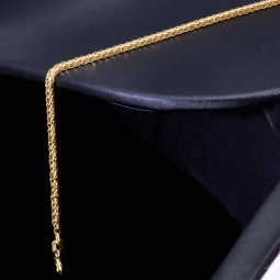 Goldarmband / Fuchsschwanzarmband in feinem Design aus glanzvollem 14K 585 Gold (Gelbgold) ca. 18 cm Länge