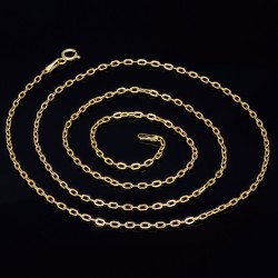 feine Goldkette 585 14k (55 cm lang, 2 mm breit)