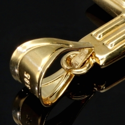 Kreuz Anhänger in zeitlosem Design aus edlem 14 karätigem 585 Gold