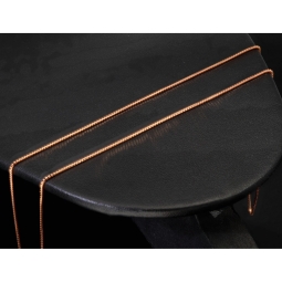 Hochwertig produzierte Venezianerkette aus Roségold (585 14k Gold)  für Damen (45 cm Länge)