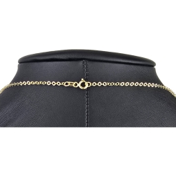Exquisite Goldkette aus funkelndem Gold (585 / 14K Gelbgold) , ca. 50cm Länge 2mm