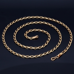 sehr schöne Goldkette aus feinen Gliedern in 585er (14k) Gold in 50 cm Länge