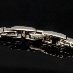 Armband für Damen aus 925 Silber in zeitlosem, filigranen Design, in feinster Präzision besetzt mit vielen funkelnden Zirkoniasteinen (Diamantimitationen) in ca. 19 cm Länge