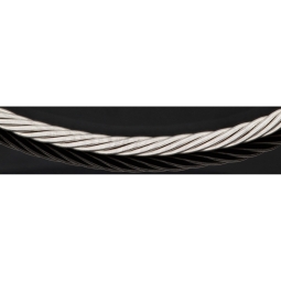Wellendorff Markenschmuck: Beeindruckendes Collier / Seidenkordel, mit feiner Struktur aus hochwertigem Gold in ca 43 cm Länge (18K / 750 Weißgold, ca. 78,5g)