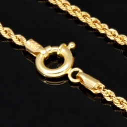 Außergewöhnliche Kordelkette mit dekorativen Goldkugeln in ca. 55cm Länge aus hochwertigem 14K 585 Gold ca. 2mm Breite