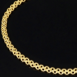 Zeitlos schönes 14K 585 Goldarmband – klassisches Design trifft hochwertige Verarbeitung in Perfektion (ca. 19cm Länge, 3mm Breite)