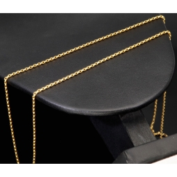 Feingliedrige Goldkette aus funkelndem 14K 585 Gold - ca. 60cm lang, ca. 1,5mm breit