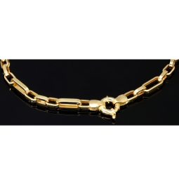 Exquisutes Ankerarmband Goldarmband ca. 21cm lang und 4mm breit aus funkelndem Gelbgold (585 / 14k Gold)