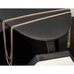 Außergewöhnliche Layer-Goldkette / Collier in außergewöhnlichem Tricolor Design aus 14K 585 Gold (Gelbgold, Weißgold, Roségold) - ca. 45cm