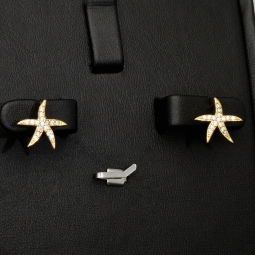 Elegante Ohrstecker aus 585er Gelbgold mit edlen, geschliffenen Zirkonia (Diamantimitationen) – klassischer Glanz und moderne Raffinesse