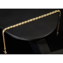 Exklusives Goldarmband (14K 585er Gold, Gelbgold) – Feines Design mit hochwertiger Verarbeitung (ca. 18,5cm Länge, 2,5mm Breite)