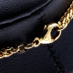 Exklusive, kurze FBM- Goldkette / Collier aus massivem, edlen Gold (585 / 14k Gelbgold) ca. 45cm Länge, ca 2,5mm Breite (copy)