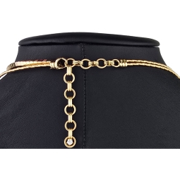 Wellendorff Markenschmuck: Luxuriöses Y-Collier Glücksverführung mit Brillantbesatz (ca. 1,178 ct.) aus hochwertigem Gold in ca 42,5 cm Länge (18K / 750 Gelbgold)