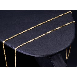 Exquisite Ankerkette aus hochwertigem Gold (14K 585 Gelbgold, ca. 55cm, ca. 1,2mm)