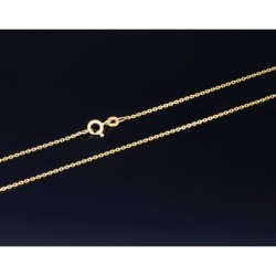 Exquisite Ankerkette aus hochwertigem Gold (14K 585 Gelbgold, ca. 55cm, ca. 1,2mm)