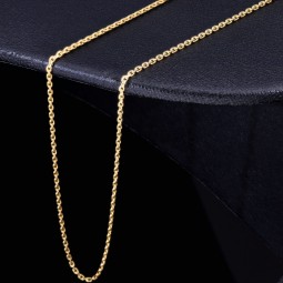 Exquisite Ankerkette aus hochwertigem Gold (14K 585 Gelbgold, ca. 55cm, ca. 1,2mm)