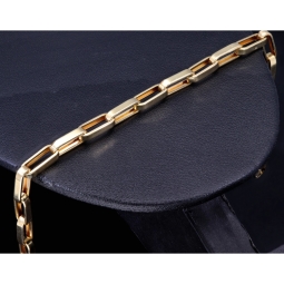 Stilvolles Ankerarmband / Goldarmband aus hochwertigem 14K 585er Gold - hochglanzpoliert - (ca. 21cm lang, 4,5mm breit)