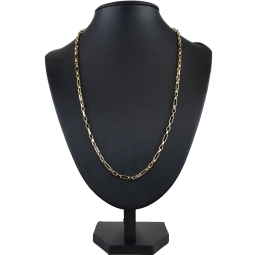 Funkelnde Ankerkette aus edlem 585 / 14K Gold - hochglanzpoliert - , ca. 58 cm Länge ca. 3,5mm Breite