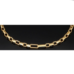 Exquisites Ankerarmband aus hochwertigem 585er 14k Gold - hochglanzpoliert - ca. 20cm, 3,5mm